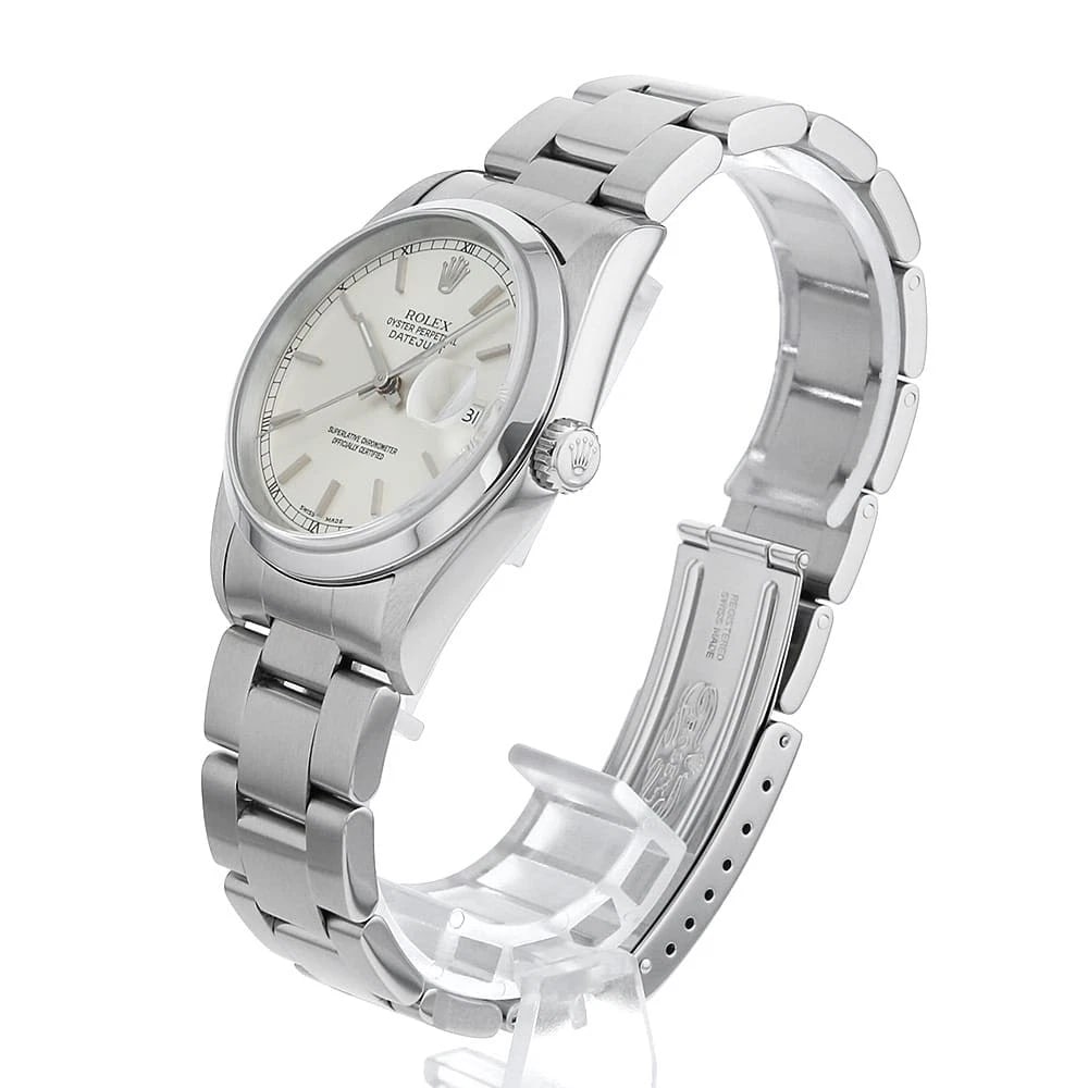 ROLEX SILVER WATCH - 2