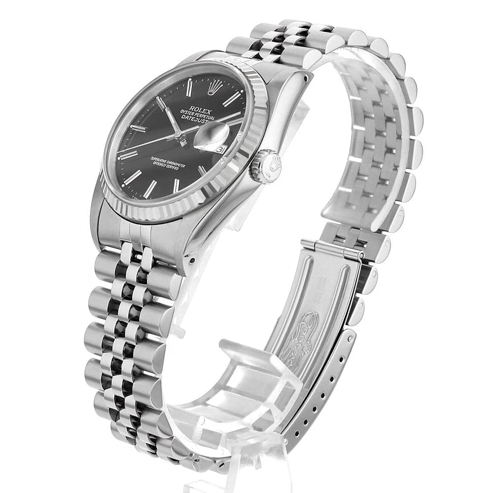 ROLEX BLACK WATCH - 2