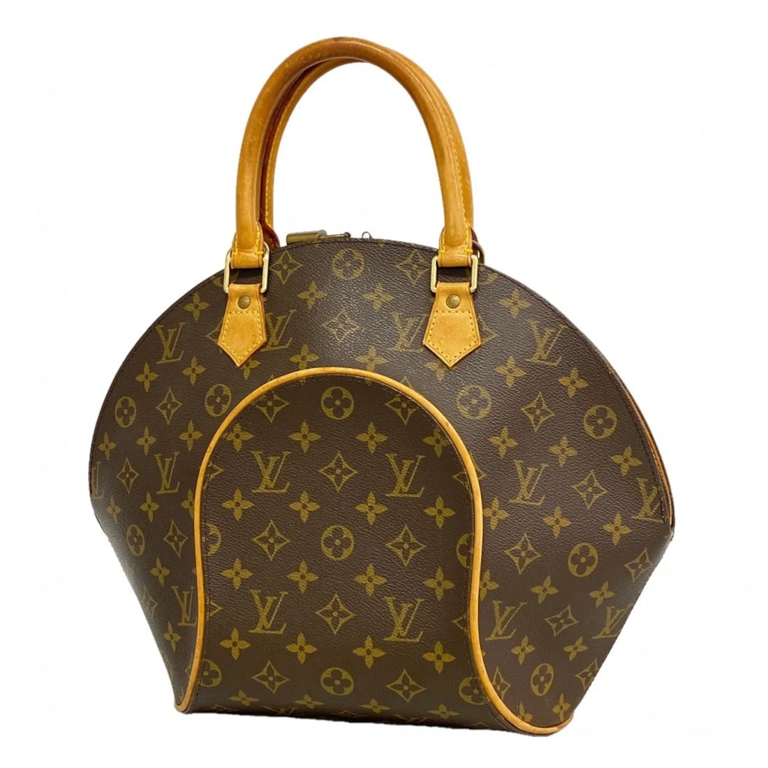 LOUIS VUITTON MONOGRAM ELLIPSE MM HANDBAG BROWN (1 of 4)