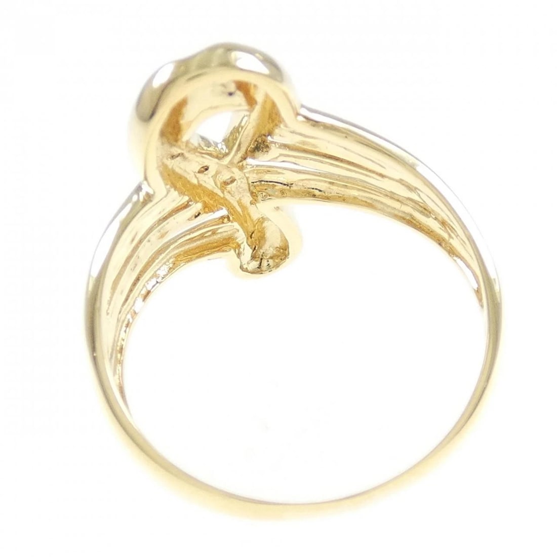 K18YG DIAMOND RING - 3