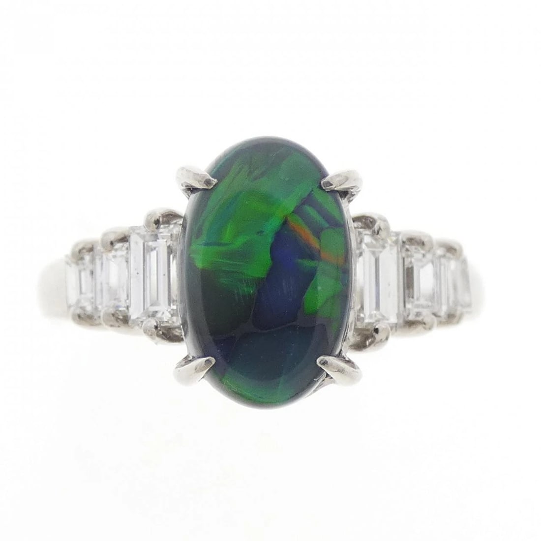 PT900 BLACK OPAL RING - 2