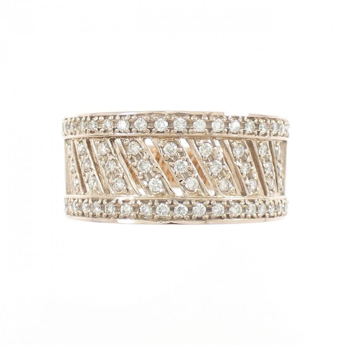 K18PG DIAMOND RING - 2
