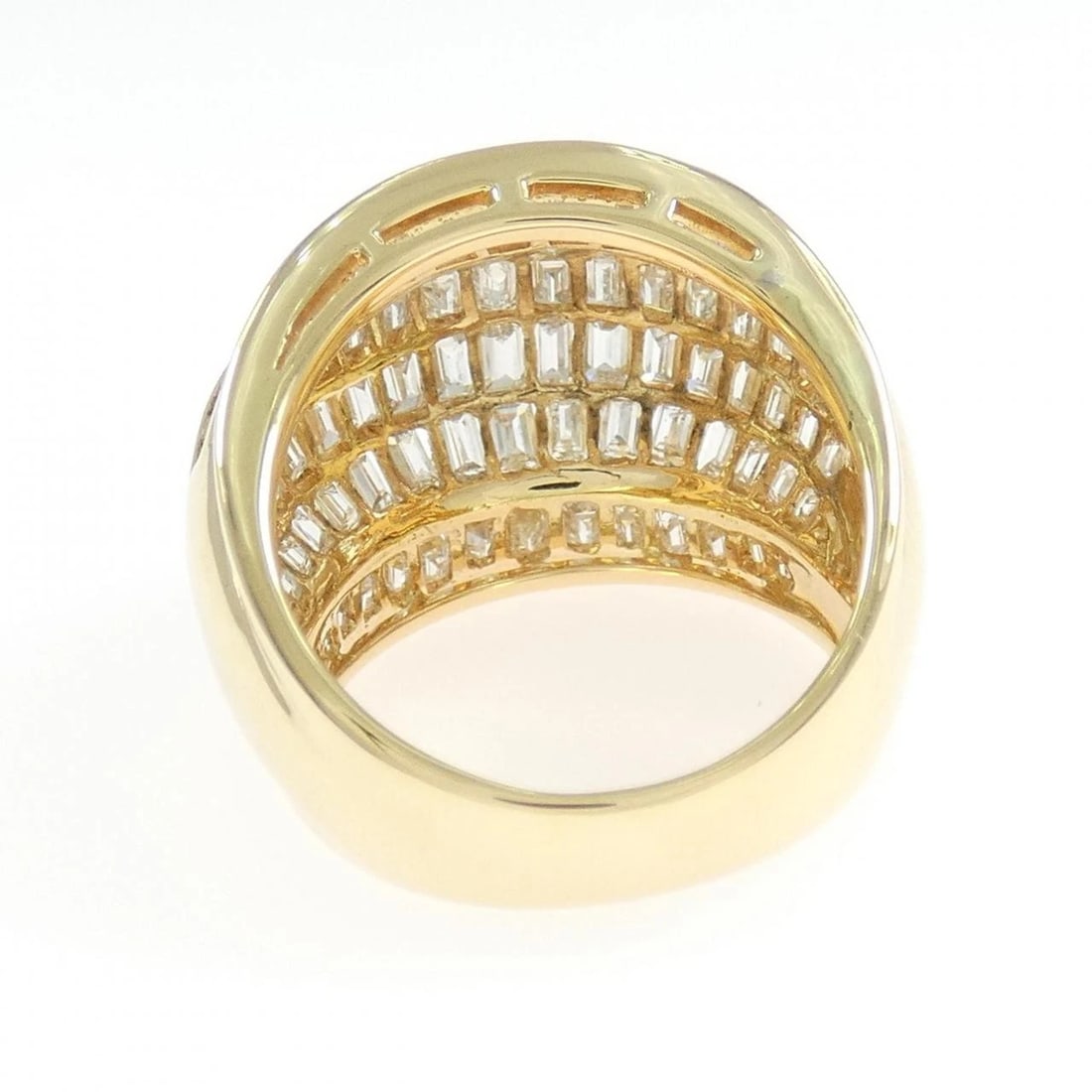 K18YG DIAMOND RING - 3