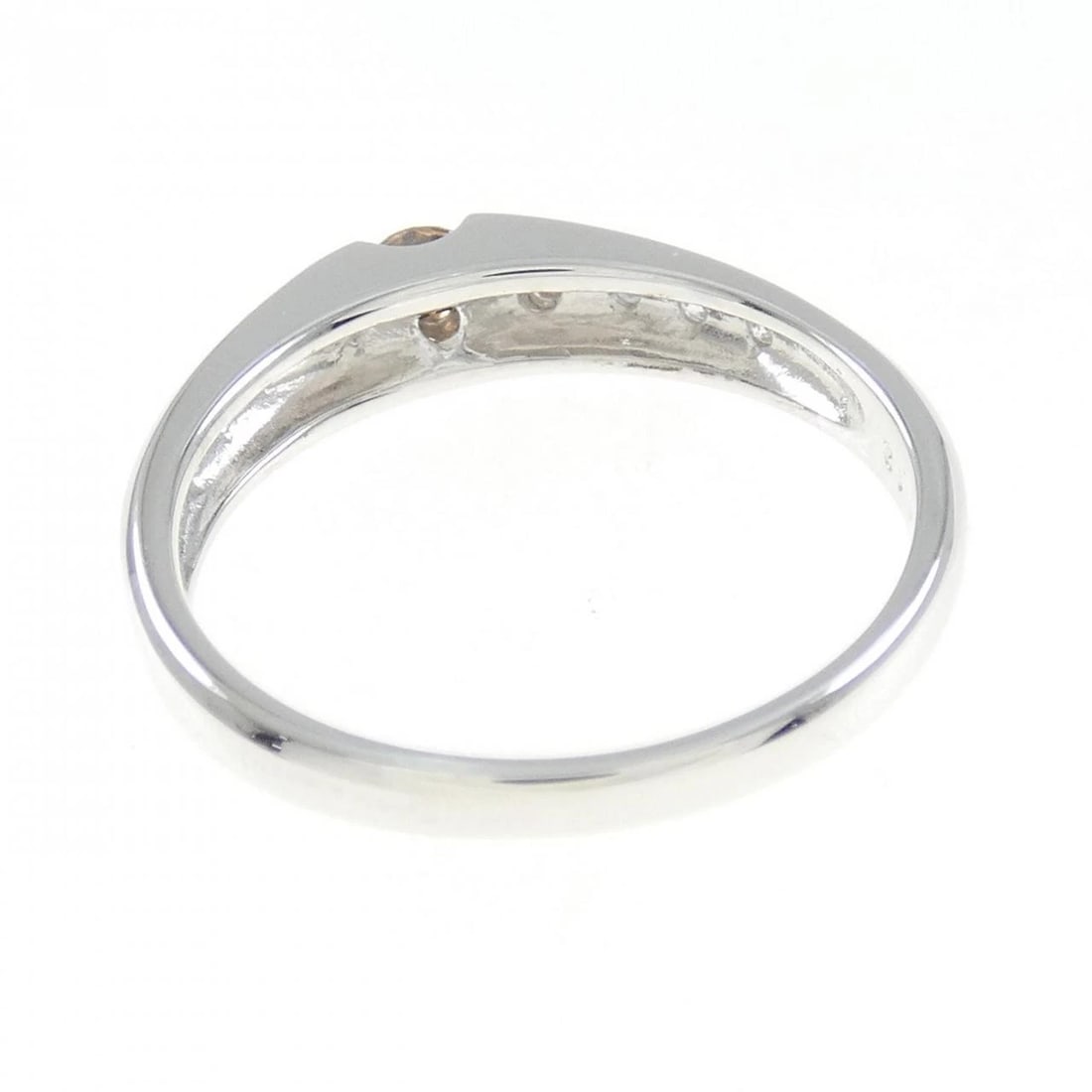 K18WG DIAMOND RING - 2