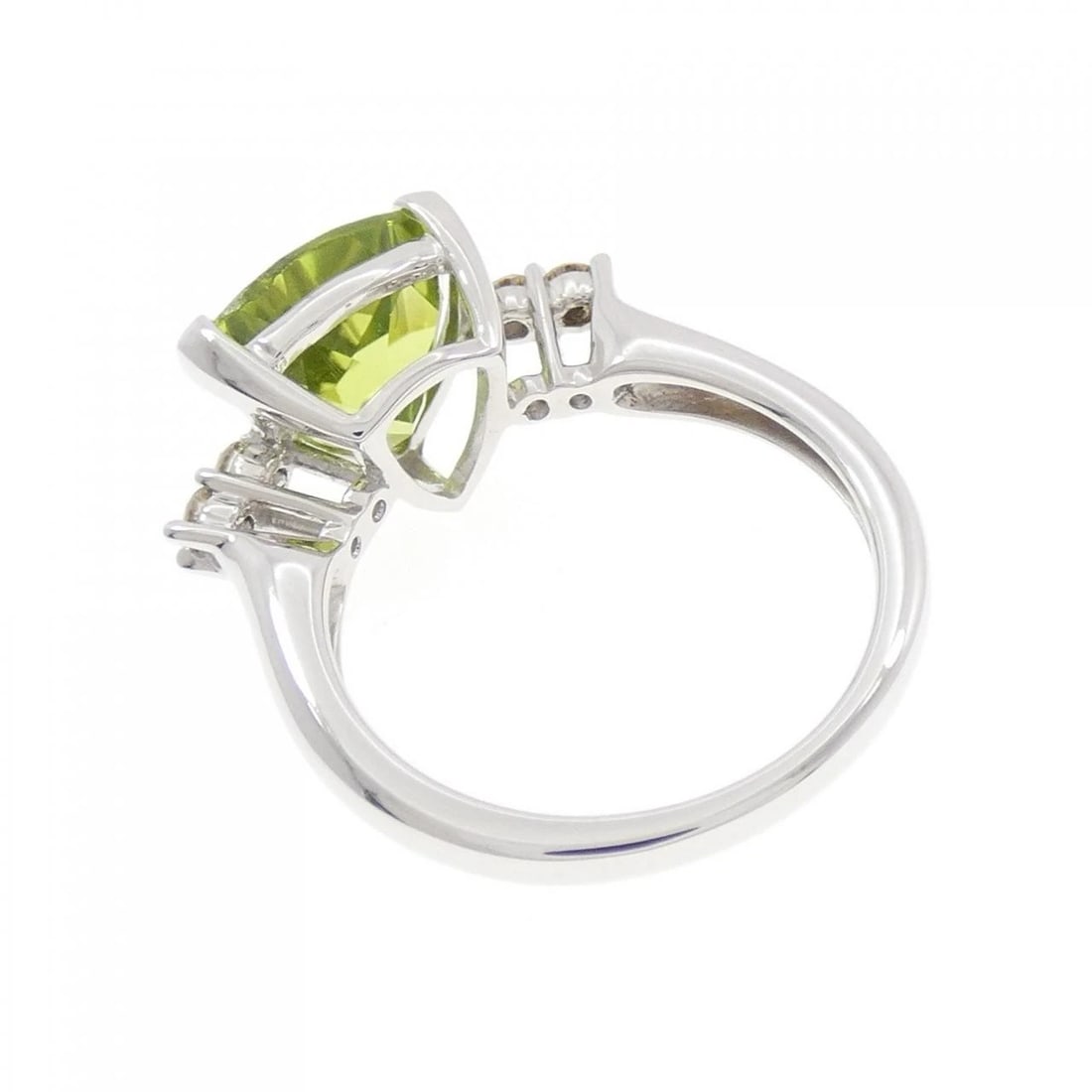 K18WG PERIDOT RING - 3
