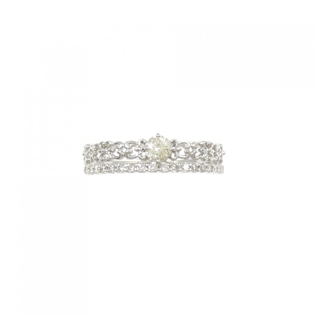 PT950 DIAMOND RING - 2