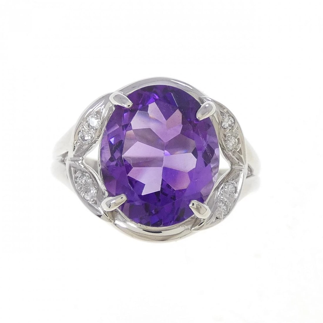 PT900 AMETHYST RING - 2