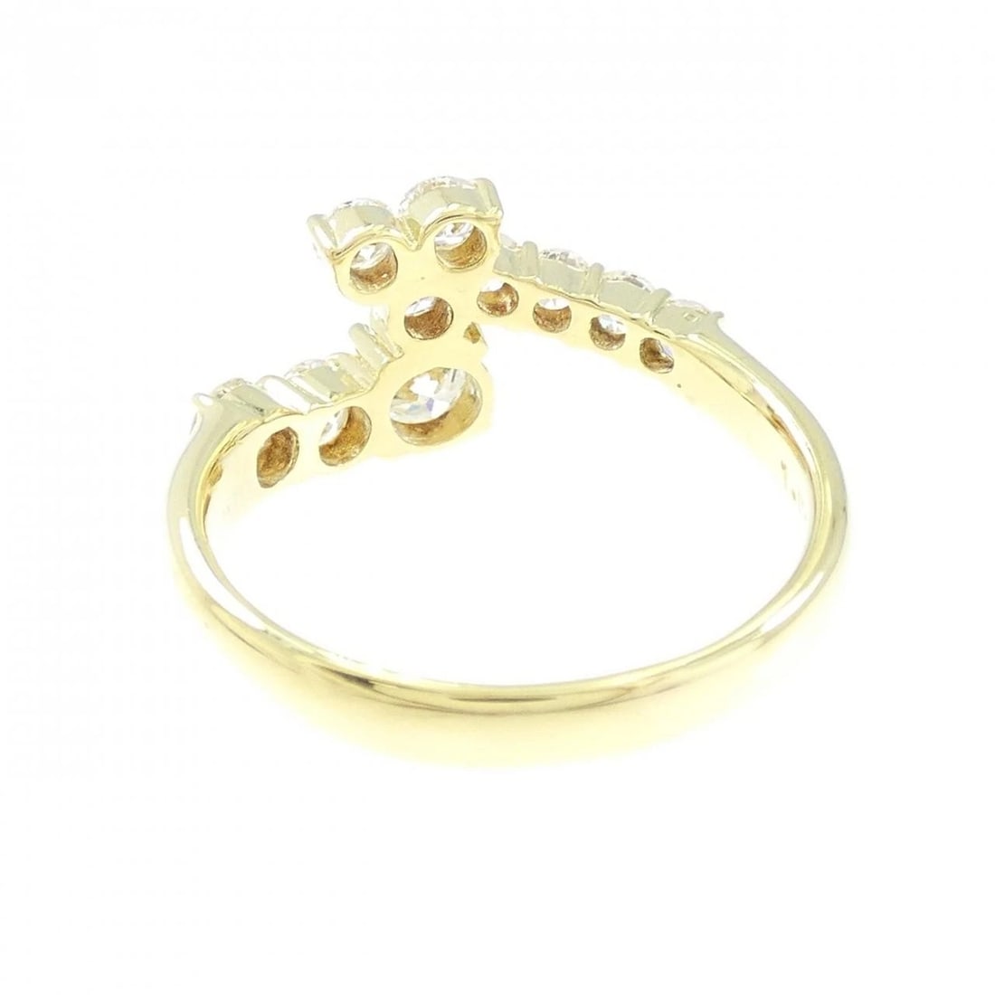 K18YG DIAMOND RING - 3