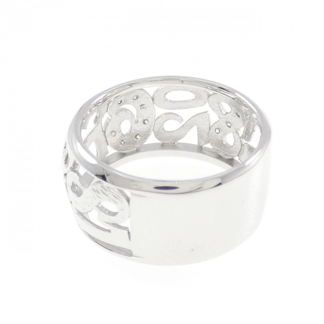 K18WG DIAMOND RING - 3