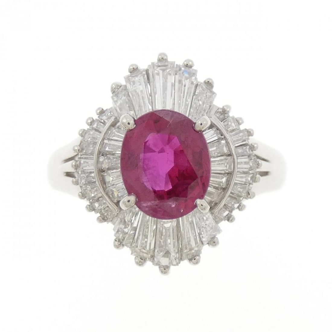 PT900 RUBY RING - 2