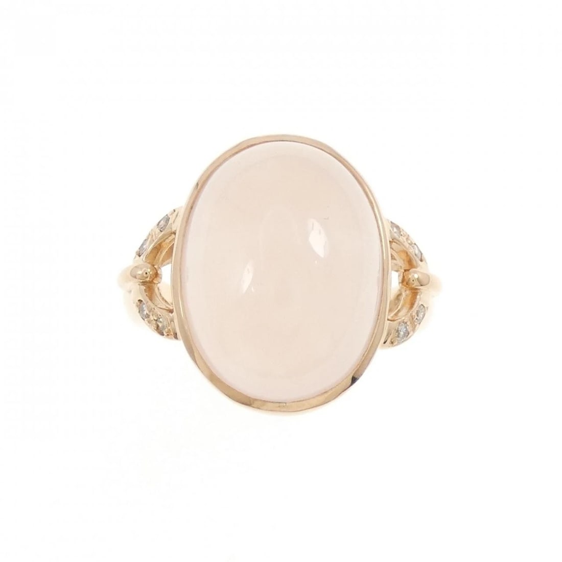 K18PG ROSE QUARTZ RING - 2