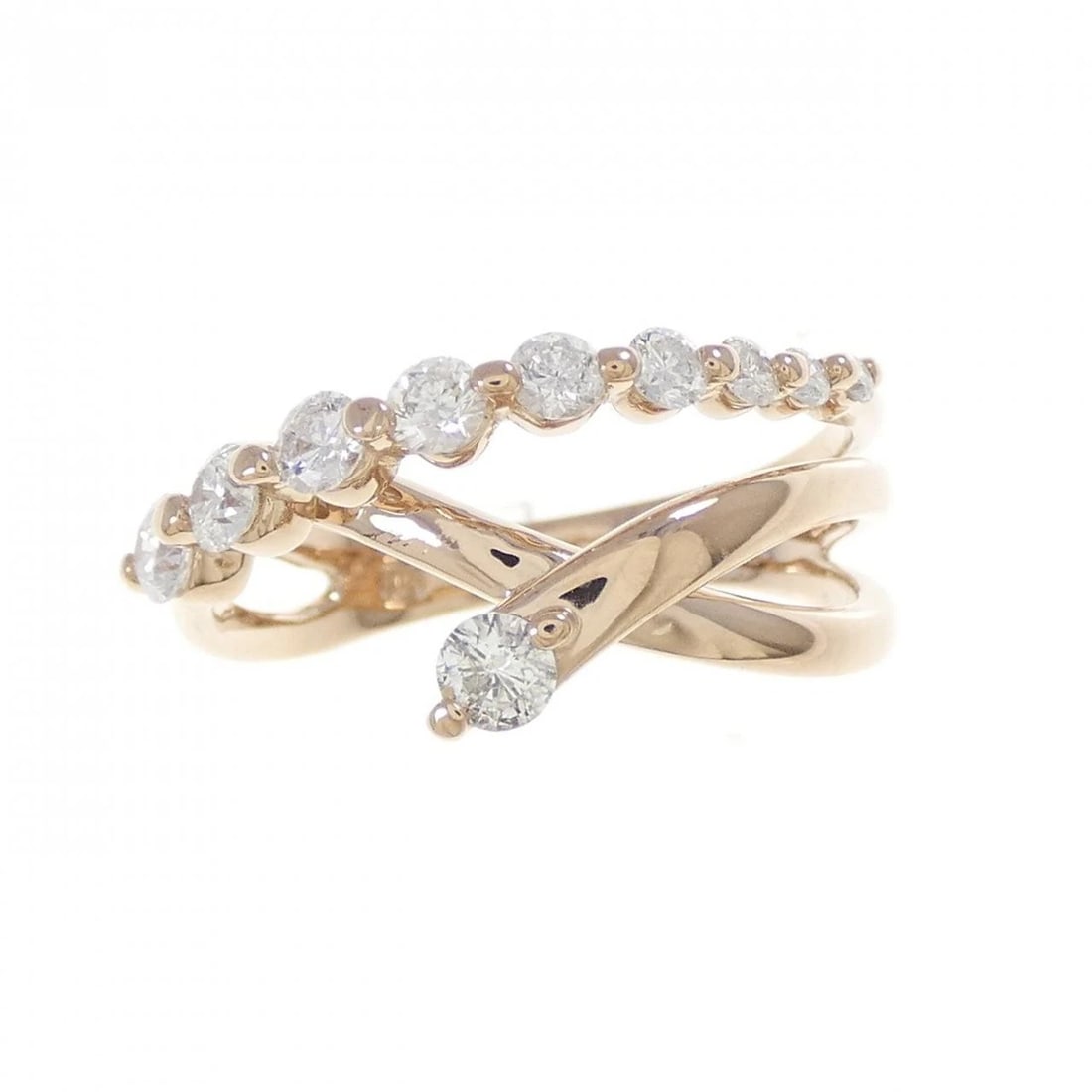 K18PG DIAMOND RING - 2