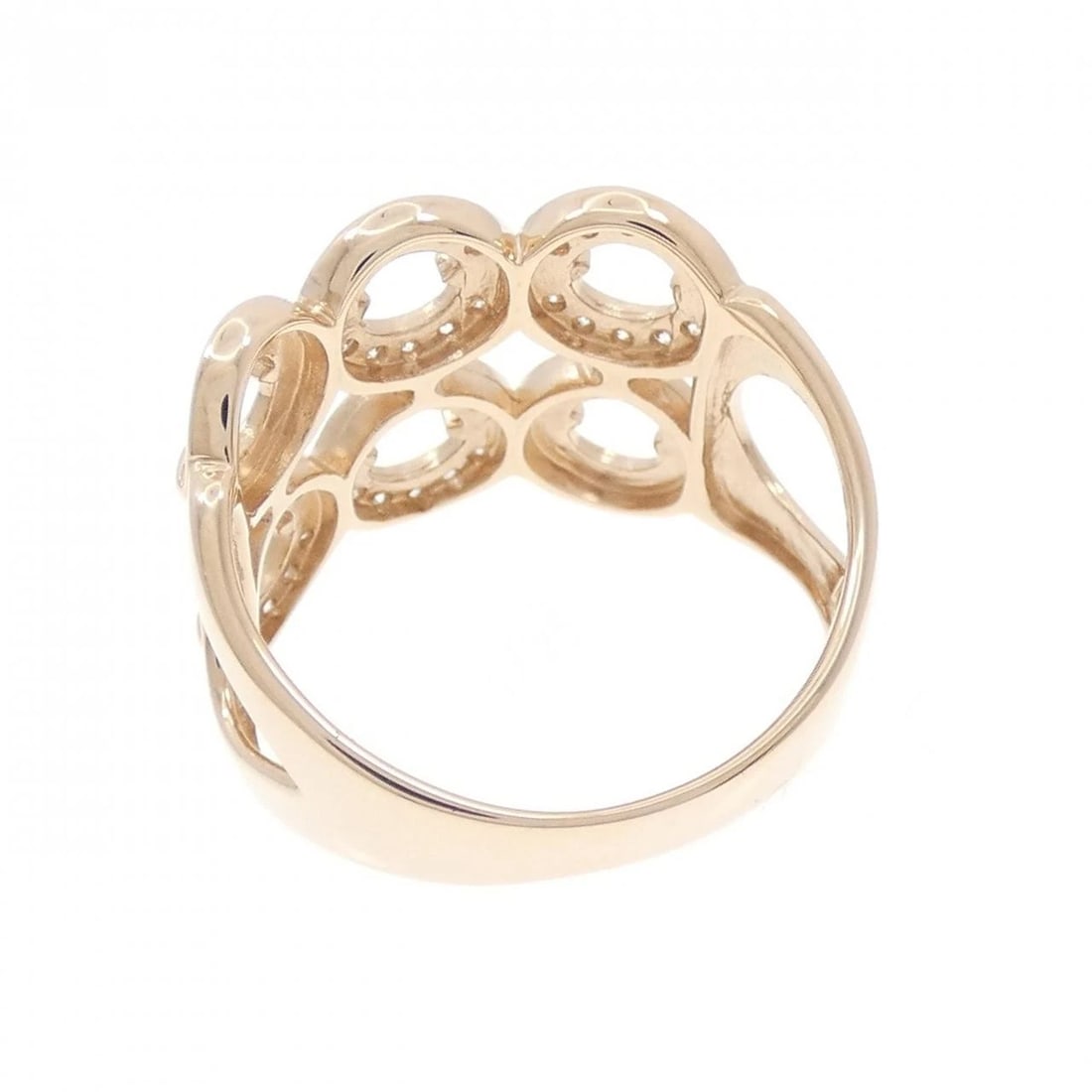 K18PG DIAMOND RING - 3