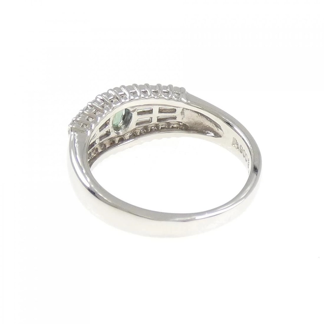 PT900 ALEXANDRITE RING - 3