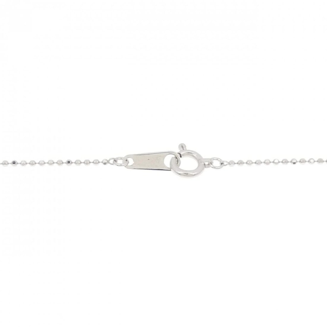 K18WG DIAMOND NECKLACE - 4