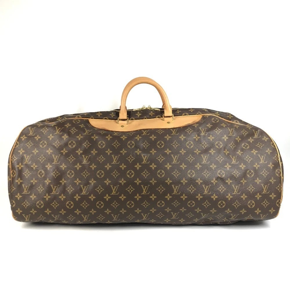 LOUIS VUITTON MONOGRAM SAC PLAIN AILERON HAND BAG: LOUIS VUITTON Monogram Sac Plain Aileron Hand Bag Brand: LOUIS VUITTON Type/Style: Duffle Bag Material: MonogramCanvas Color: Brown Size: W28.0?H11.8?D7.9inch / W71cm?H30cm?D20cm Accessories: None