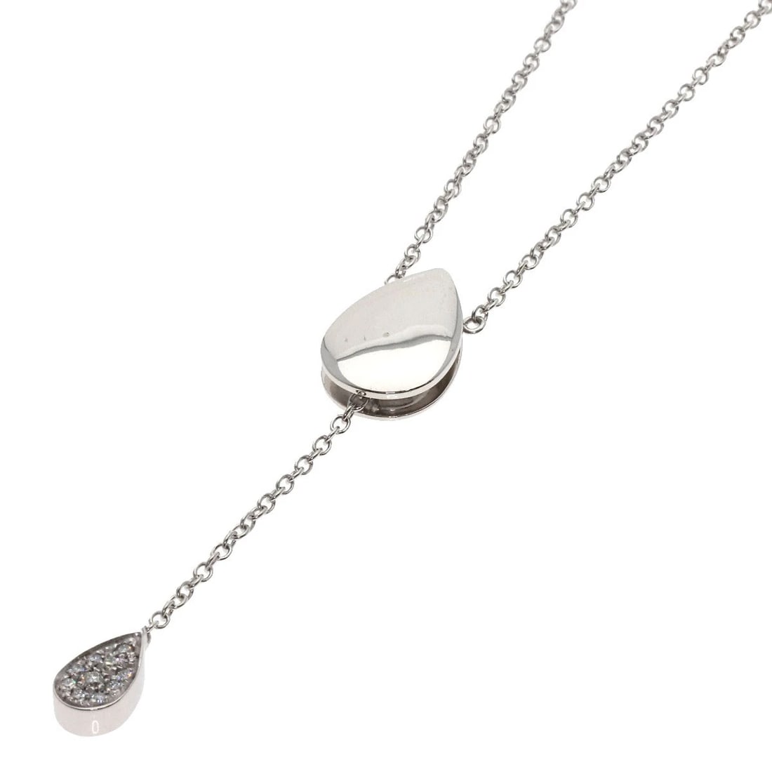 PIAGET MAGIC REFLECTION DIAMOND NECKLACE K18 WHITE GOLD (1 of 3)