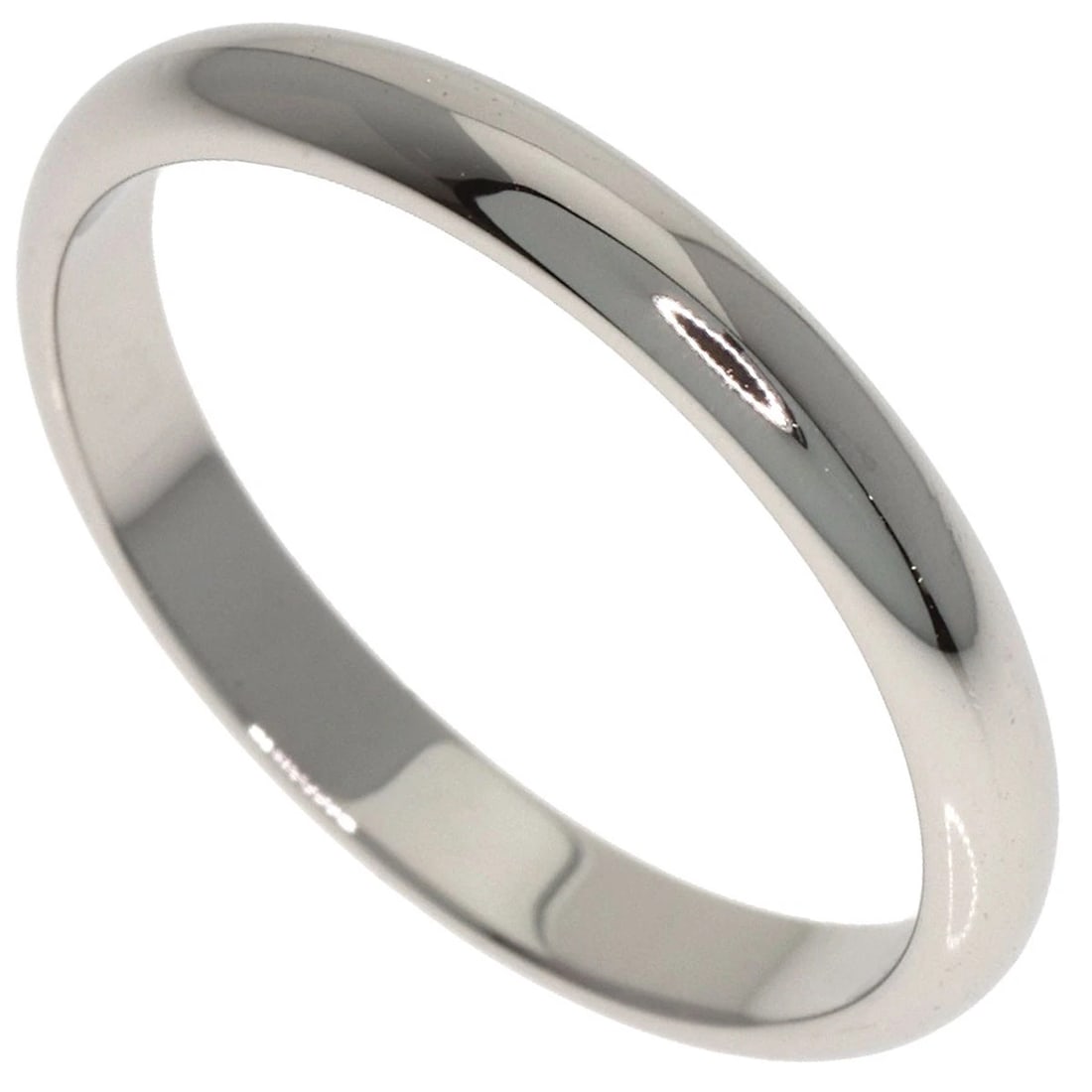 CARTIER WEDDING RING PLATINUM PT950: CARTIER Wedding Ring Platinum PT950 Brand: CARTIER Type/Style: Ring Material: Platinum PT950, Color: Silver Size: 5 (US) Accessories: None Accessories Notice: When purchasing pre-owned goo