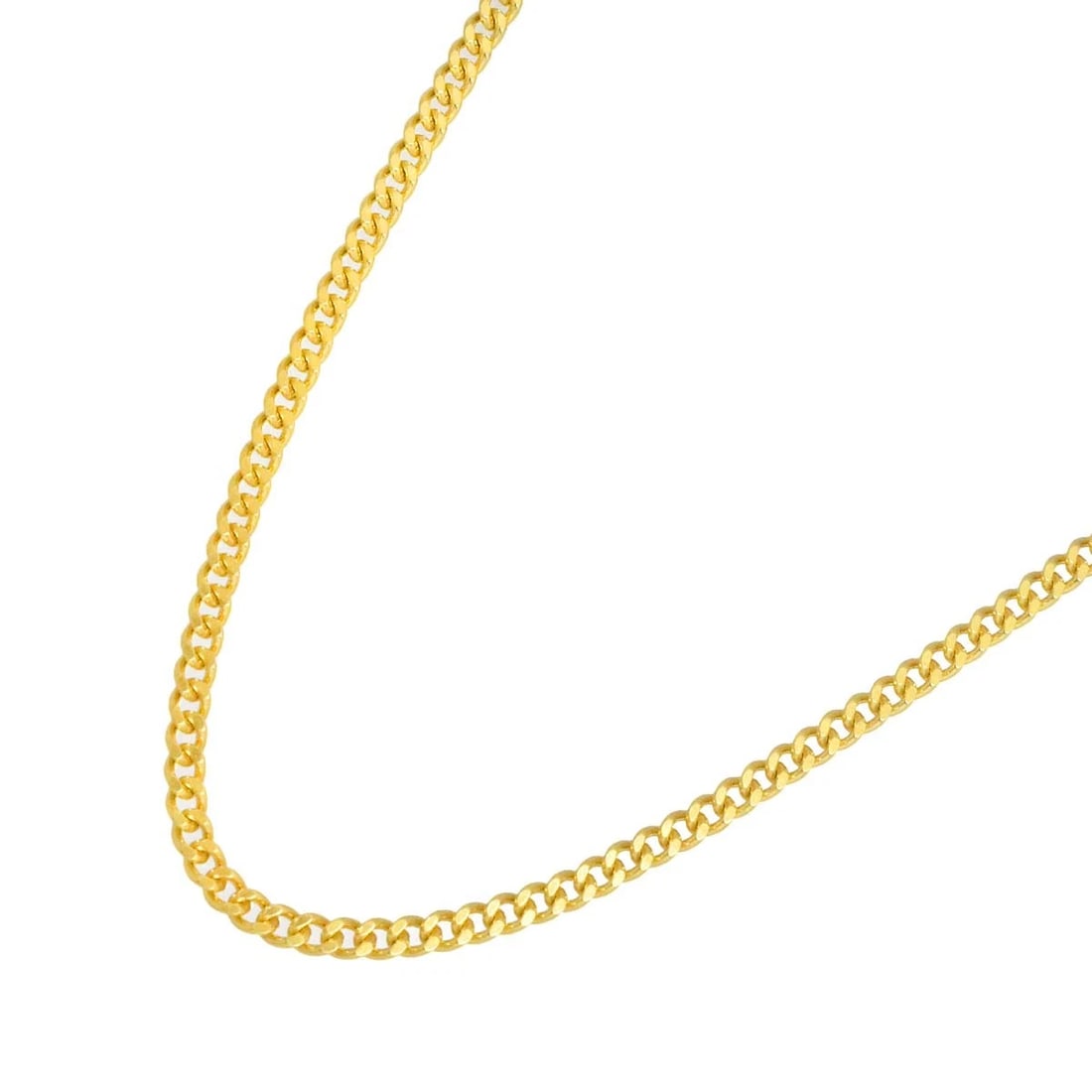 KIHEI CHAIN NECKLACE YG 750: Kihei chain Necklace YG 750 Brand: Unbranded Type/Style: Necklace Material: 750 Yellow Gold, Color: Gold Size: Inner circumference:20.5inch Width:(max.) 2.2mm Accessories: None Accessories Notice: