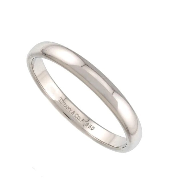 TIFFANY CO. FOREVER RING PLATINUM: TIFFANY Co. Forever Ring Platinum Brand: TIFFANY Co. Type/Style: Ring Material: PT950, Color: Platinum Size: 9.5-9.75(US) Accessories: None Accessories Notice: When purchasing pre-owned goods, please