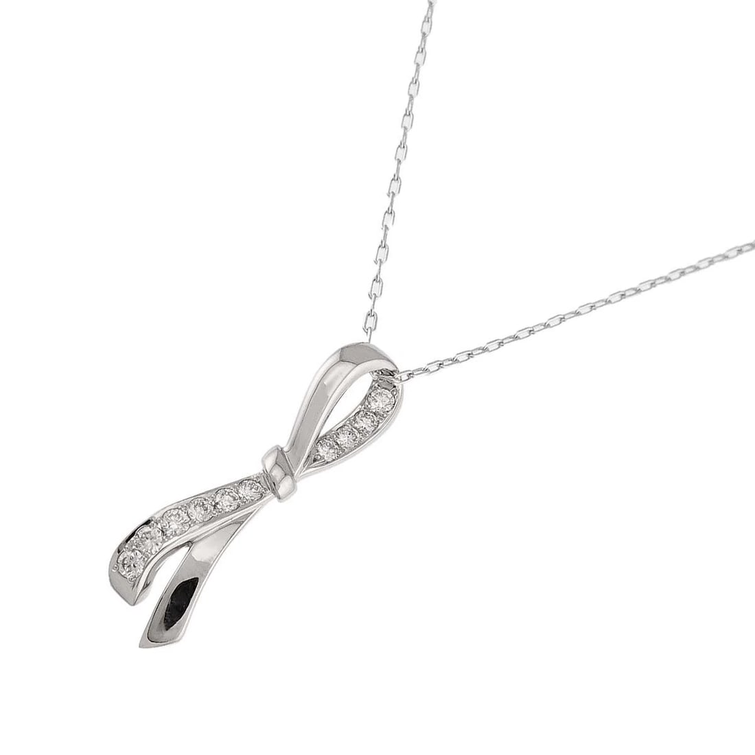 MONNICKENDAM DIAMOND NECKLACE PT: MONNICKENDAM Diamond Necklace Pt Brand: MONNICKENDAM Type/Style: Necklace Material: Pt900, Main Stone Natural Color: Platinum Size: internal circumference of the chain:17.7inch(Adjustable) Top