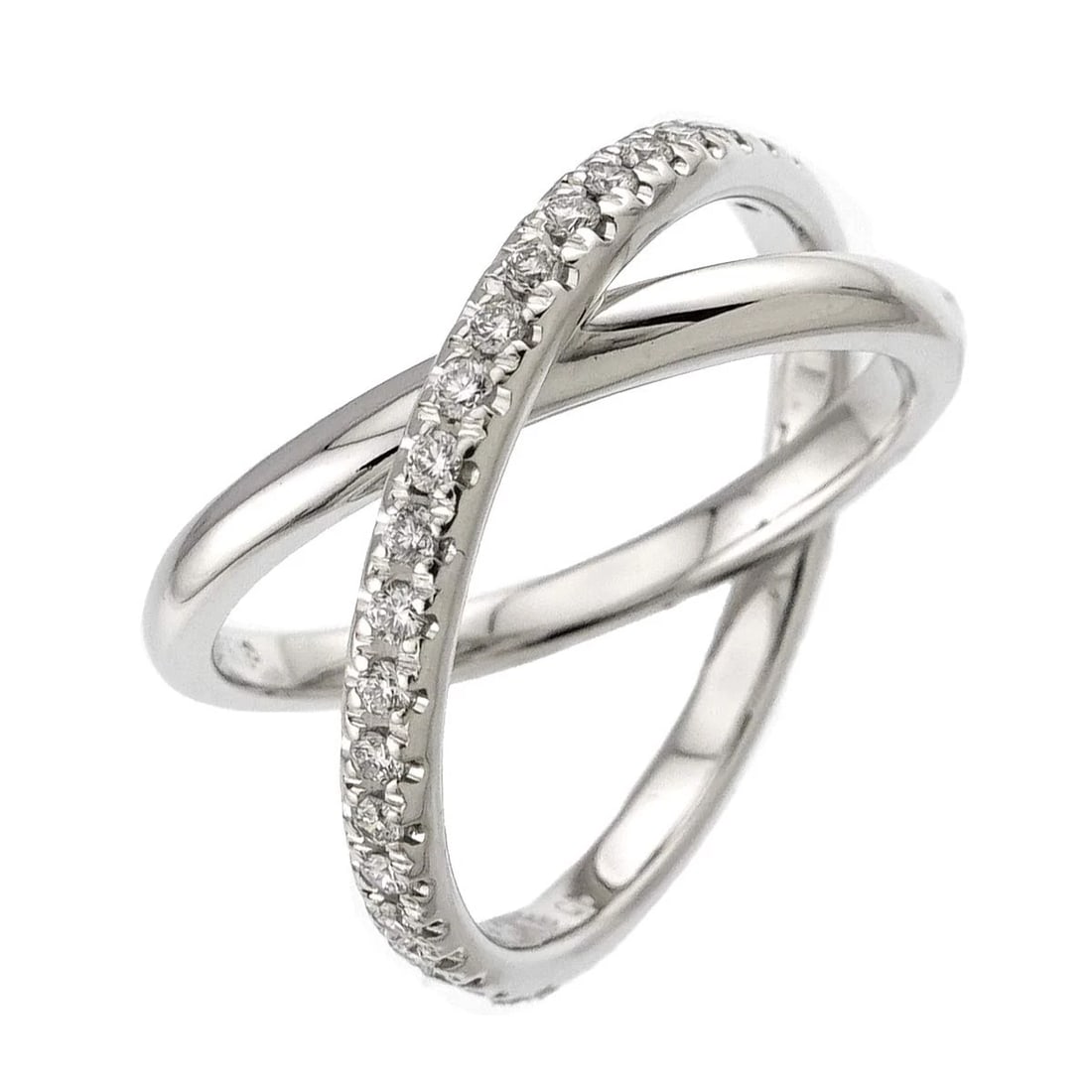MIKIMOTO DIAMOND RING WG 750: MIKIMOTO Diamond Ring WG 750 Brand: MIKIMOTO Type/Style: Ring Material: 750 White Gold, Main Stone Natural Color: White Gold Size: 5.25(US) Accessories: None Accessories Notice: When purchasing