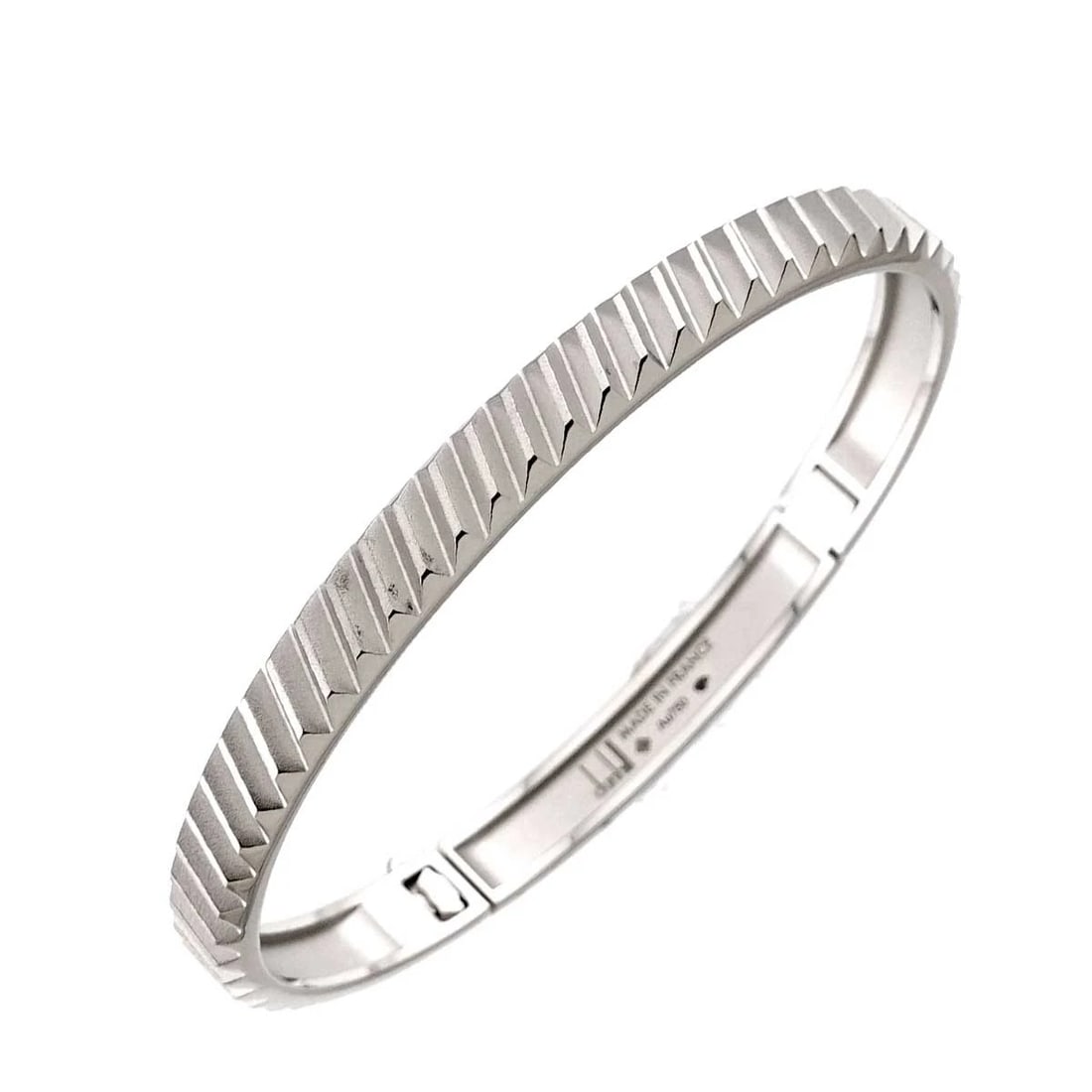 DUNHILL BRACELET BANGLE WHITE GOLD 750 (1 of 4)