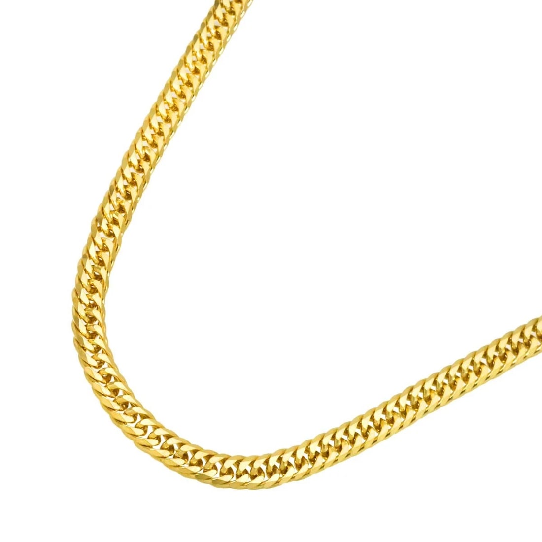 KIHEI CHAIN NECKLACE YG 750: Kihei chain Necklace YG 750 Brand: Unbranded Type/Style: Necklace Material: 750 Yellow Gold, Color: Gold Size: Inner circumference:23.6inch Width:(max.) 4.8mm Accessories: None Accessories