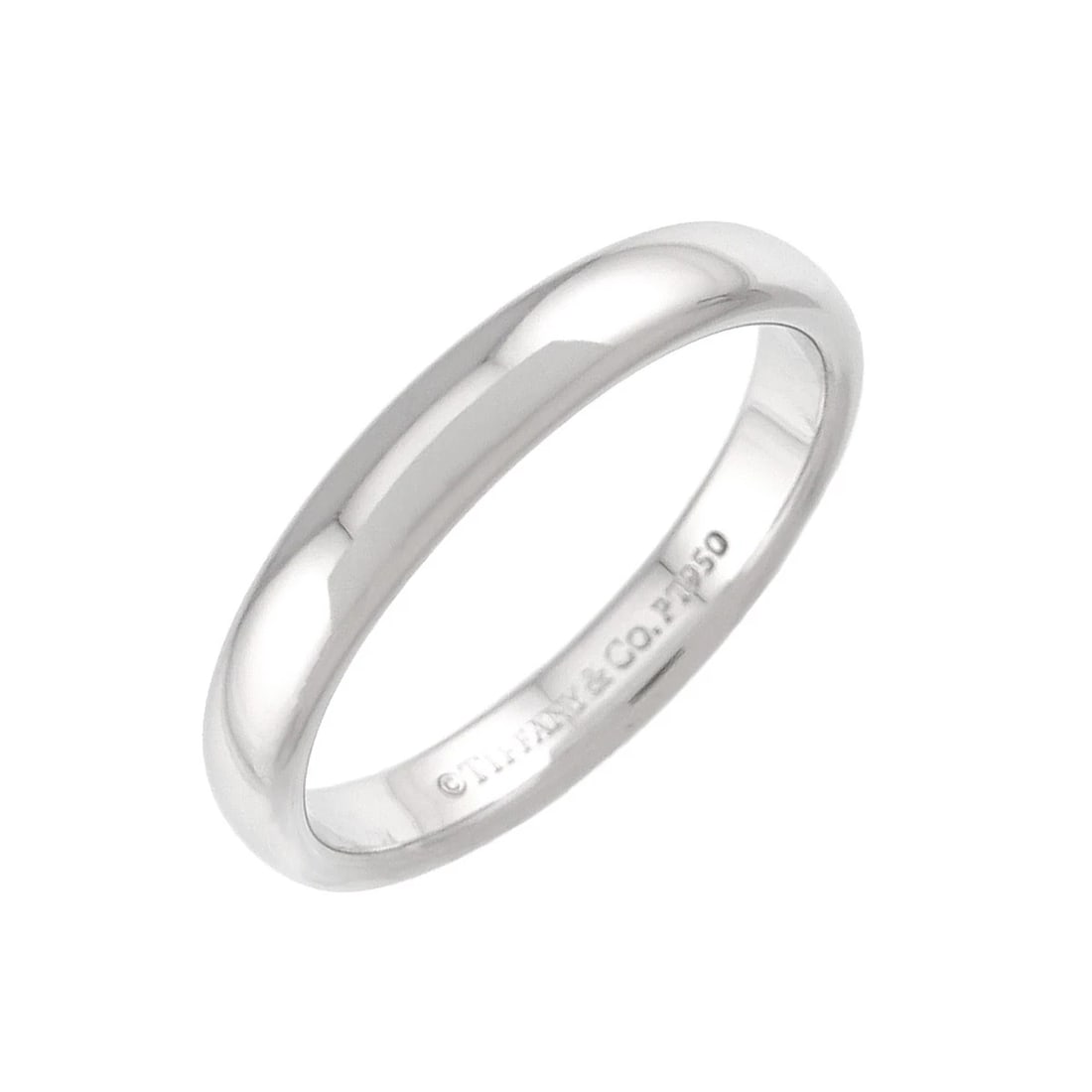TIFFANY CO. FOREVER RING PLATINUM: TIFFANY Co. Forever Ring Platinum Brand: TIFFANY Co. Type/Style: Ring Material: PT950, Color: Platinum Size: 4.75-5(US) Accessories: None Accessories Notice: When purchasing pre-owned good