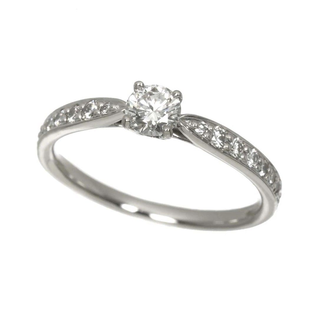 TIFFANY CO. HARMONY DIAMOND RING - 4