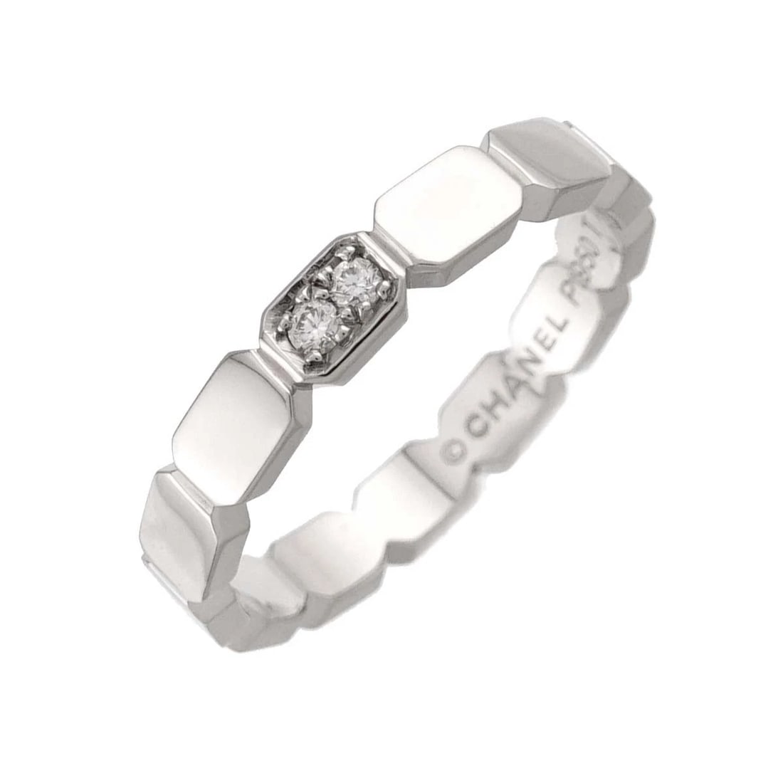CHANEL PREMIERE DIAMOND RING PLATINUM: CHANEL Premiere Diamond Ring Platinum Brand: CHANEL Type/Style: Ring Material: Pt950, Color: Platinum Size: 8.75-9(US) Accessories: None Accessories Notice: When purchasing pre-owned goods