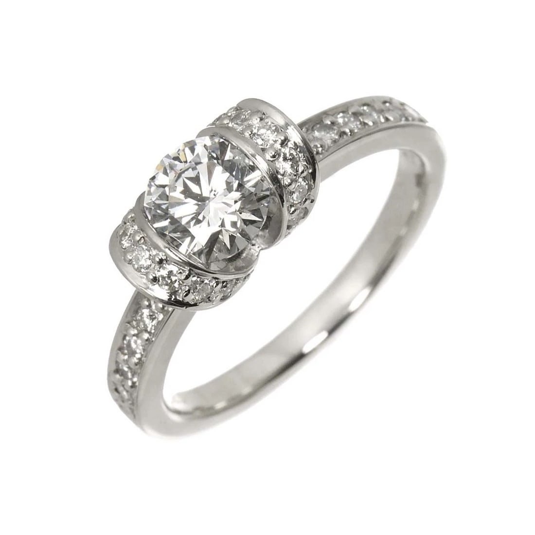 DIAMOND RING PLATINUM: Diamond Ring Platinum Brand: Unbranded Type/Style: Ring Material: Platinum 900, Main Stone Natural Color: Platinum Size: 7.5(US) Accessories: None Accessories Notice: When purchasing pre-o