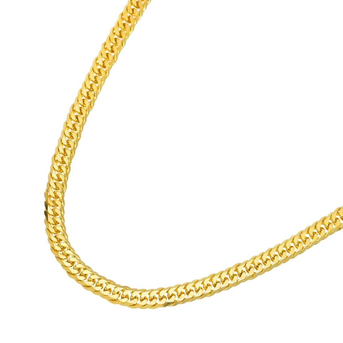 KIHEI CHAIN NECKLACE YG 750: Kihei chain Necklace YG 750 Brand: Unbranded Type/Style: Necklace Material: 750 Yellow Gold, Color: Gold Size: Inner circumference:17.7inch Width:(max.) 3.7mm Accessories: None Accessories