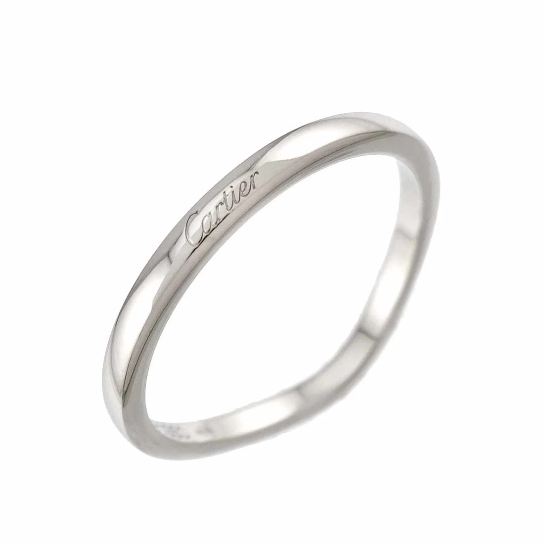 CARTIER BALLERINE RING PLATINUM: Cartier Ballerine Ring Platinum Brand: Cartier Type/Style: Ring Material: Pt950, Color: Platinum Size: 7.5(US) Accessories: None Accessories Notice: When purchasing pre-owned goods, please