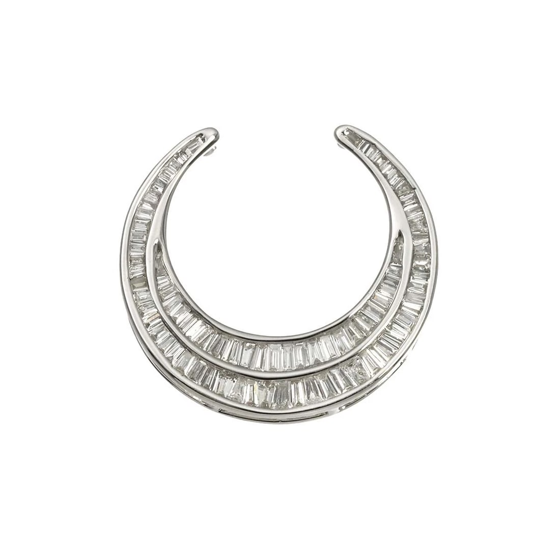 DIAMOND PENDANT TOP WHITE GOLD 750: Diamond Pendant Top White Gold 750 Brand: Unbranded Type/Style: Pendant Material: 750 White Gold, Main Stone Natural Color: White Gold Size: W 22.4 X H 21mm(full length) Thickness:4.3mm bail:(inside d