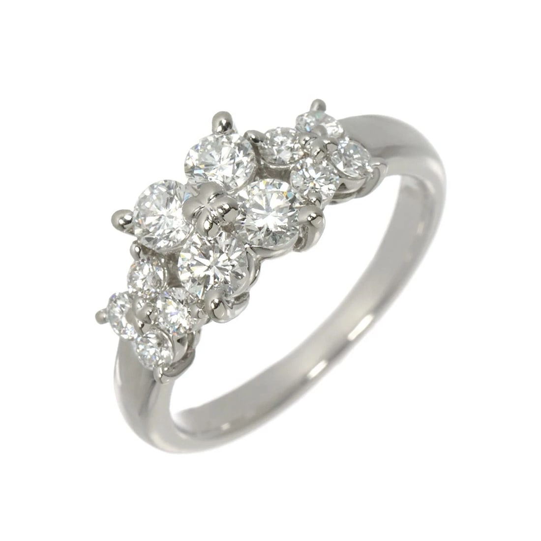 TASAKI DIAMOND RING PLATINUM: TASAKI Diamond Ring Platinum Brand: TASAKI Type/Style: Ring Material: Pt900, Main Stone Natural Color: Platinum Size: 5.25(US) Accessories: None Accessories Notice: When purchasing pre-own