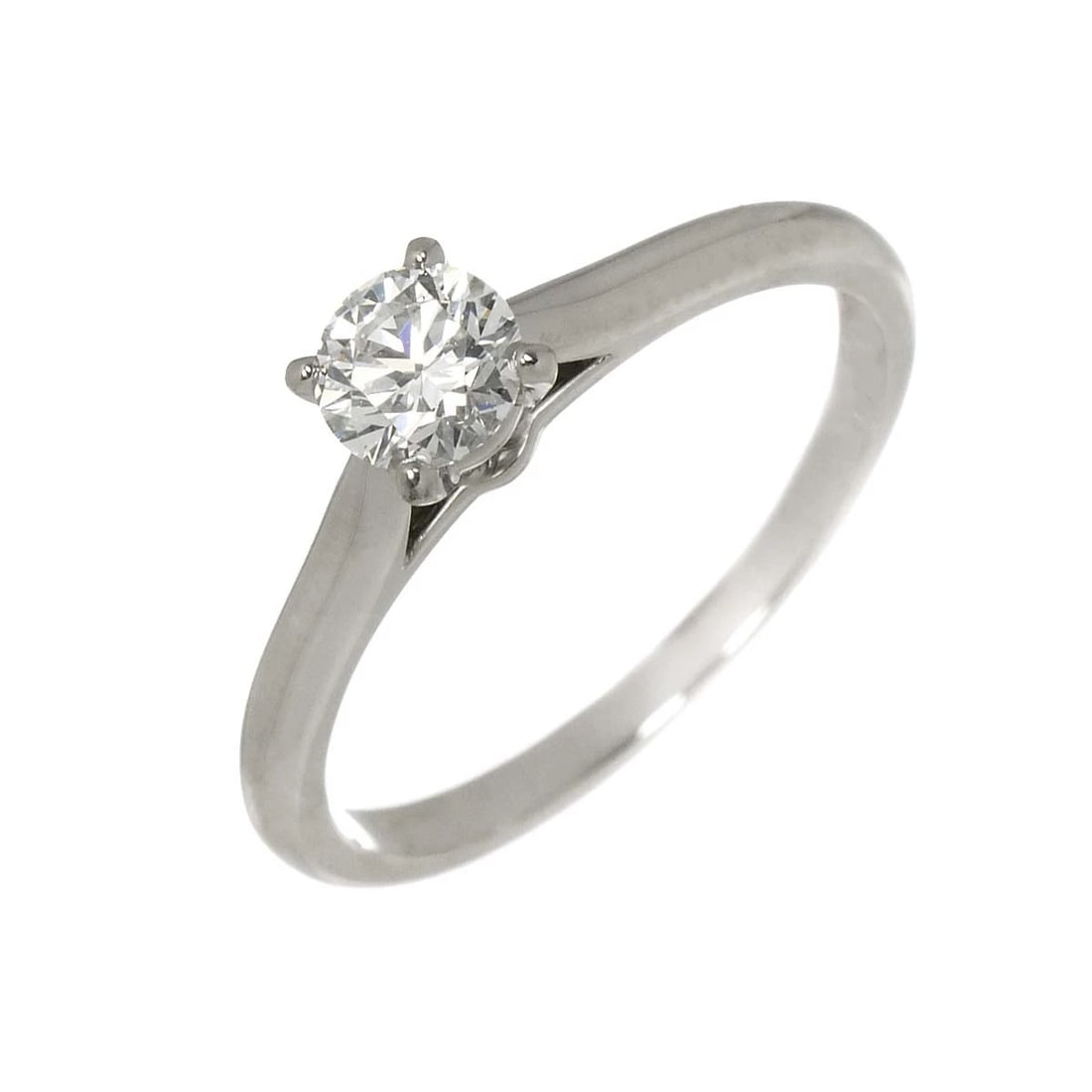 CARTIER DIAMOND RING PT: Cartier Diamond Ring Pt Brand: Cartier Type/Style: Ring Material: Pt950, Main Stone Natural Color: Platinum Size: 4.5(US) Accessories: None Accessories Notice: When purchasing pre-owned goods, please