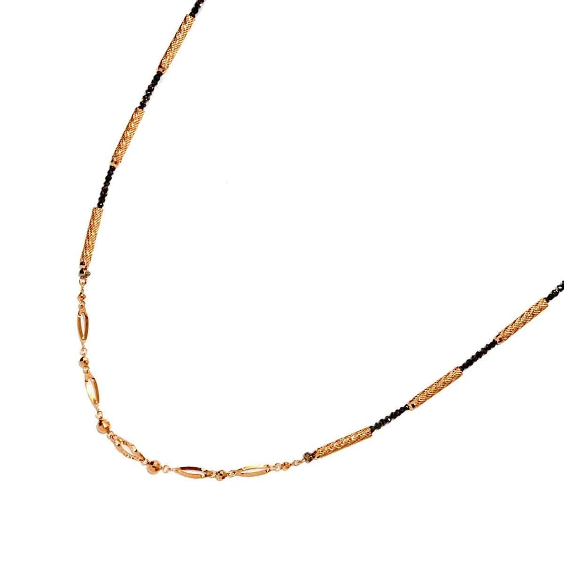 DIAMOND NECKLACE PINK GOLD 750 (1 of 6)