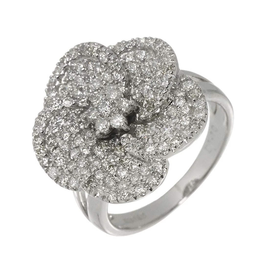 DIAMOND RING WHITE GOLD: Diamond Ring White Gold Brand: Unbranded Type/Style: Ring Material: K18 White Gold, Main Stone Natural Color: White Gold Size: 6.75-7.25(US) Accessories: None Accessories Notice: When purc