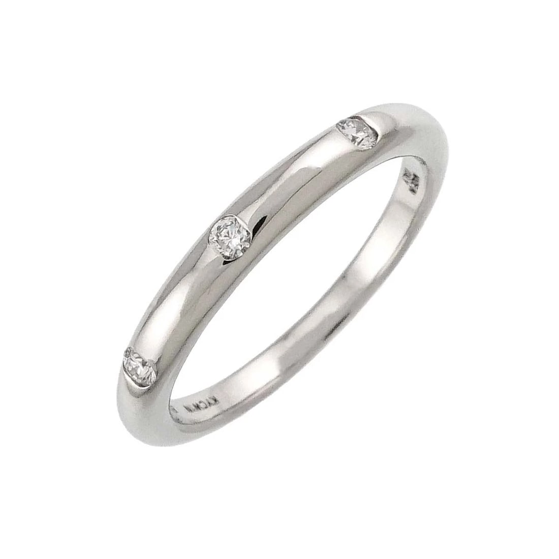 BVLGARI FEDI DIAMOND RING PLATINUM: BVLGARI Fedi Diamond Ring Platinum Brand: BVLGARI Type/Style: Ring Material: Pt950, Main Stone Natural Color: Platinum Size: 4(US) Accessories: None Accessories Notice: When purchasing pre-owned