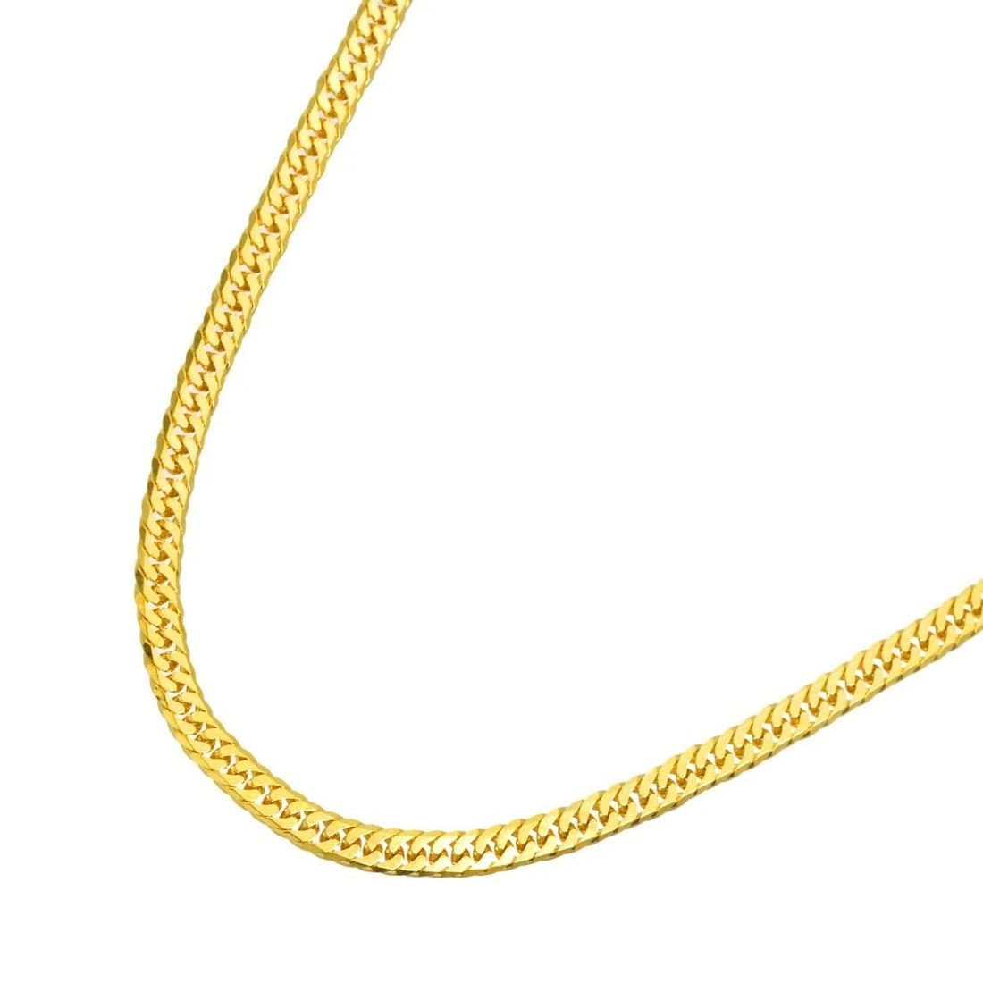 KIHEI CHAIN NECKLACE YG 750: Kihei chain Necklace YG 750 Brand: Unbranded Type/Style: Necklace Material: 750 Yellow Gold, Color: Gold Size: Inner circumference:19.7inch Width:(max.) 2.4mm Accessories: None Accessories