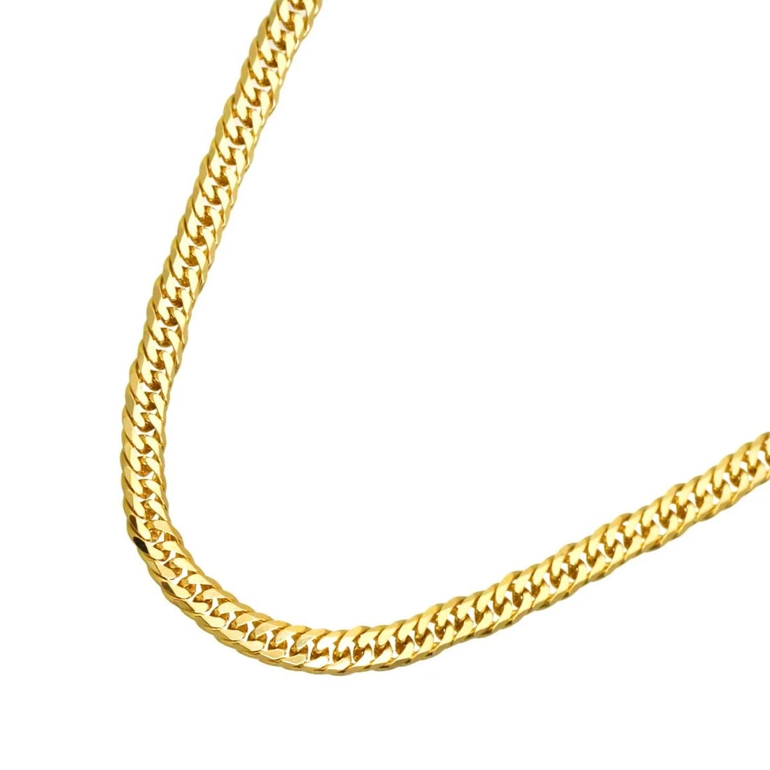 KIHEI CHAIN NECKLACE YG 750: Kihei chain Necklace YG 750 Brand: Unbranded Type/Style: Necklace Material: 750 Yellow Gold, Color: Gold Size: Inner circumference:19.7inch Width:(max.) 2.5mm Accessories: None Accessories