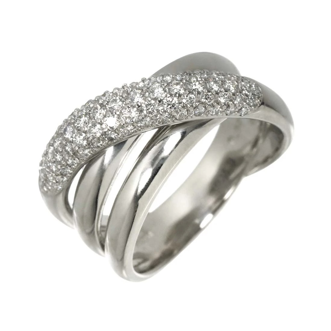 CELINE DIAMOND RING PT: CELINE Diamond Ring Pt Brand: CELINE Type/Style: Ring Material: Pt900, Main Stone Natural Color: Platinum Size: 9(US) Accessories: None Accessories Notice: When purchasing pre-owned goods,