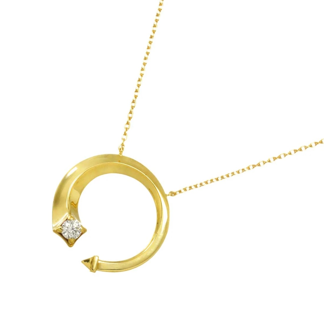 FOREVERMARK AVAANTI DIAMOND NECKLACE: FOREVERMARK Avaanti Diamond Necklace Brand: FOREVERMARK Type/Style: Necklace Material: 750 Yellow Gold, Main Stone Natural Color: Yellow Gold Size: internal circumference of the chain:18.1inch(Adjusta