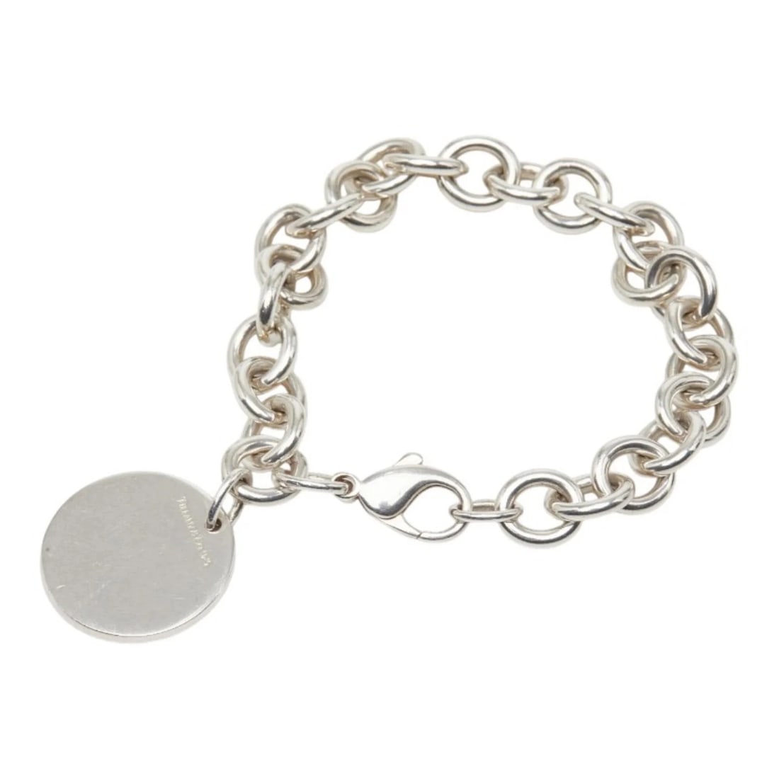 TIFFANY & CO. RETURN TO CHAIN BRACELET, SILVER SV925: Tiffany & Co. Return to Chain Bracelet, Silver SV925 Brand: Tiffany Type/Style: Charm bracelet Material: Silver 925, Color: SILVER Size: Length 17cm / 6.69'' Width 1cm / 0.39'' Total Length 18.5cm / 7