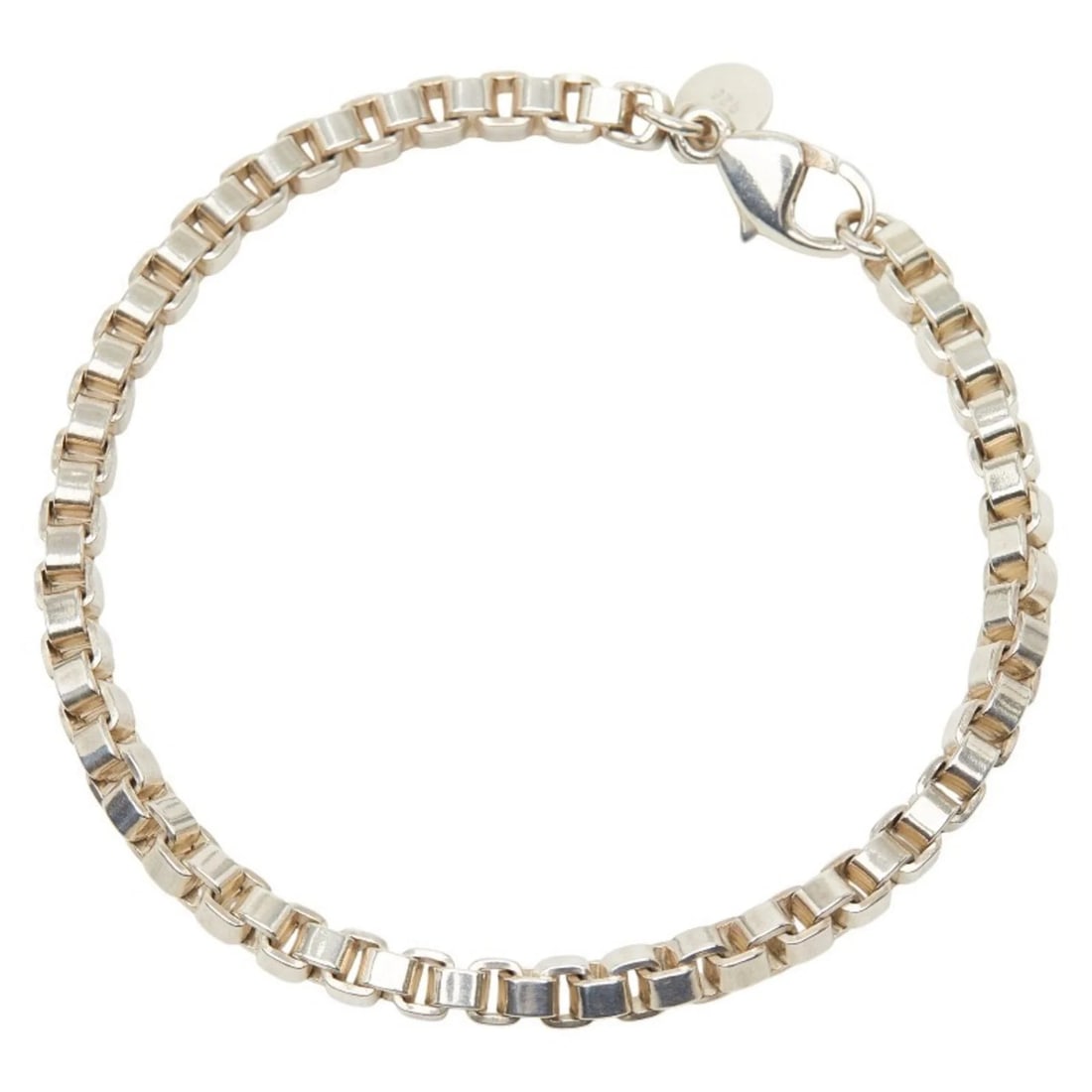 TIFFANY & CO. VENETIAN BRACELET, STERLING SILVER 925, WOMEN'S: Tiffany & Co. Venetian Bracelet, Sterling Silver 925, Women's Brand: Tiffany Type/Style: Charm bracelet Material: Silver 925, Color: SILVER Size: Length 18cm / 7.08'' Accessories: None Acc