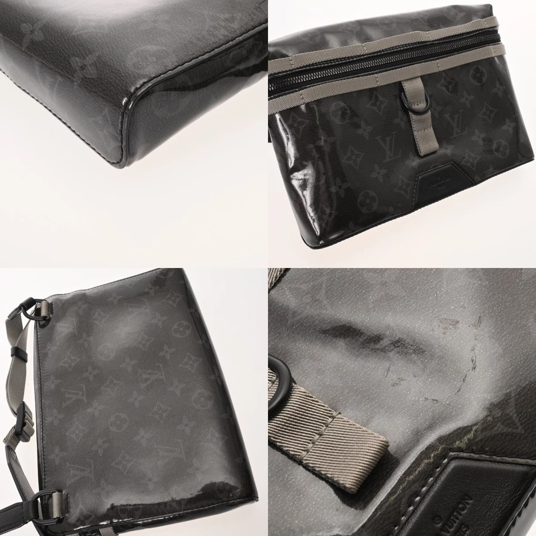 LOUIS VUITTON APOLLO MESSENGER PM MONOGRAM ECLIPSE BLACK - 5