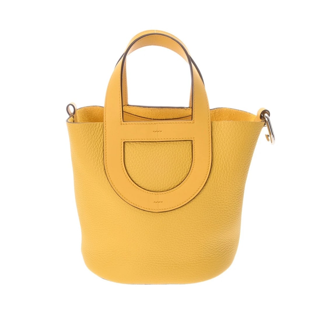 HERMES 18 TAURILLON CLECE/VAUX SWIFT SUN HANDBAG: HERMES 18 Taurillon Clece/Vaux Swift Sun Handbag Brand: HERMES Type/Style: Handbag Material: Taurillon Clece/Vaux Swift Color: Sun ? SilverMetal Size: H:about 7.7inch W:about 6.9inch (Bottom) D:about 