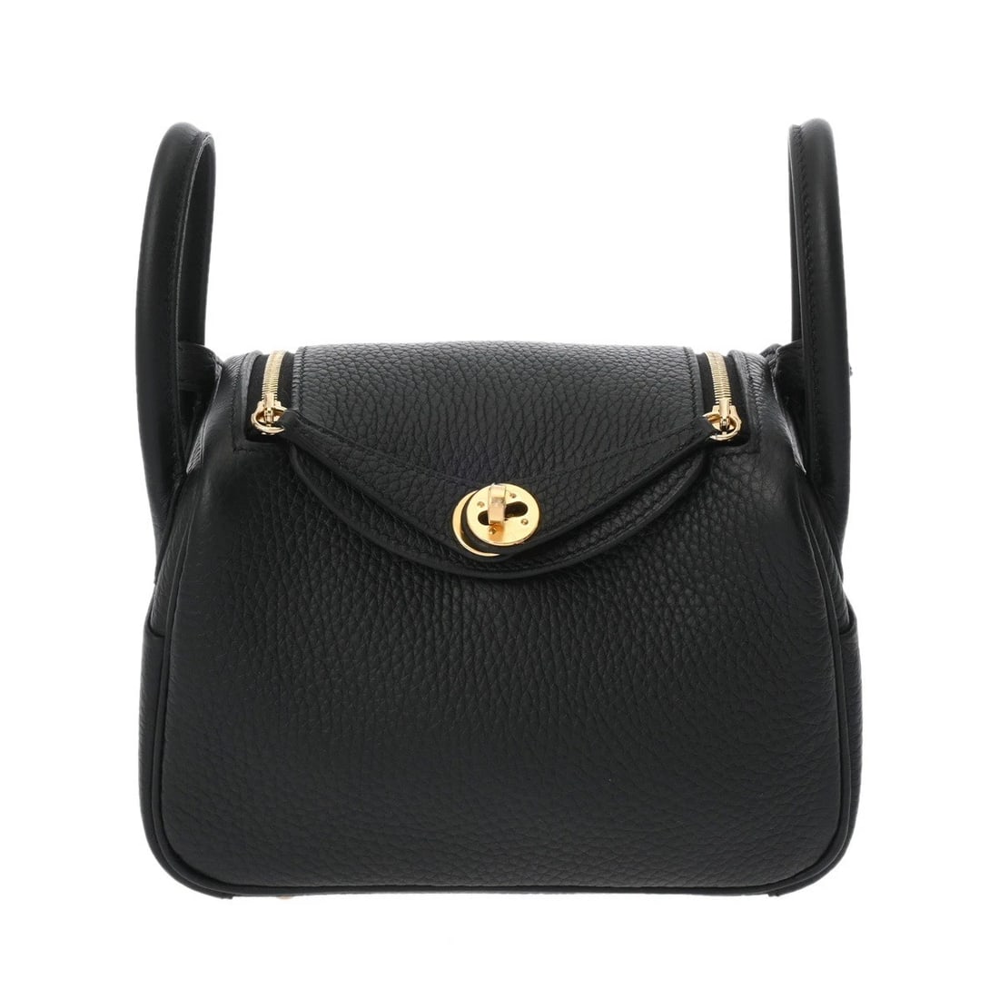 HERMES MINI TAURILLON CLECE BLACK SHOULDER BAG: HERMES Mini Taurillon Clece black Shoulder Bag Brand: HERMES Type/Style: Shoulder Bag Material: Taurillon Clece Color: black ? Gold Metal Size: H:about 5.1inch W:about 7.1inch D:about 3.5inch Acce