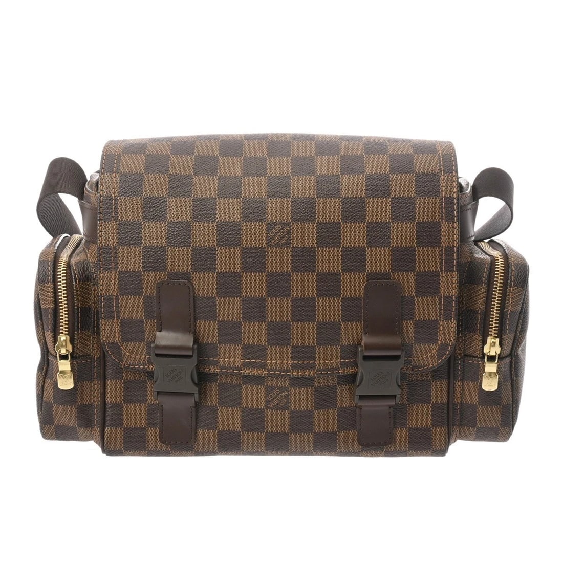 LOUIS VUITTON MELVILLE DAMIER CANVAS BROWN: LOUIS VUITTON Melville Damier canvas Brown Brand: LOUIS VUITTON Type/Style: Shoulder Bag Material: Damier canvas Color: Brown Size: H:about 7.9inch W:about 12.6inch (including bottom/outer pocket) D:a